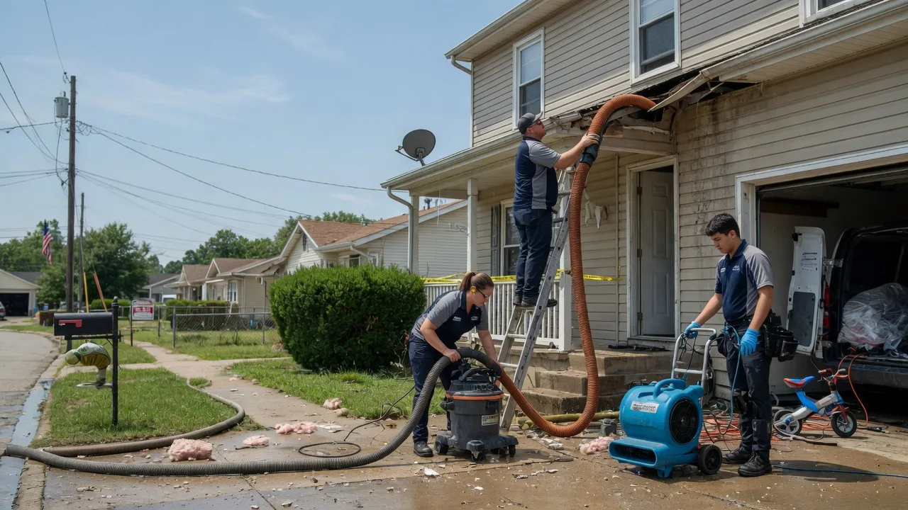 Water Damage Restoration in Charlestown, IN near me